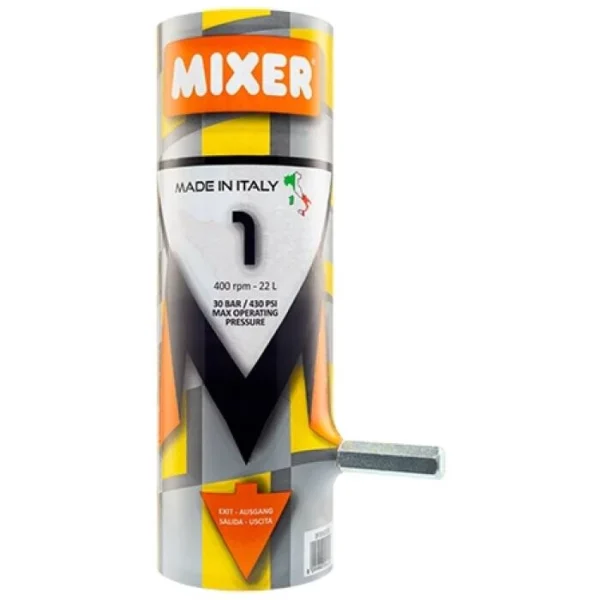 Polmone mixer 1 380v con naso