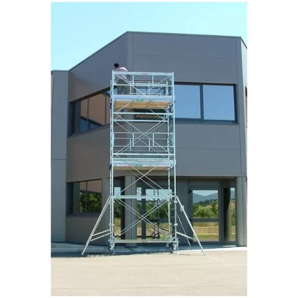 Torre mobile trabattello  system 120×200 h. 9,50mt en1004 senza ancoraggio