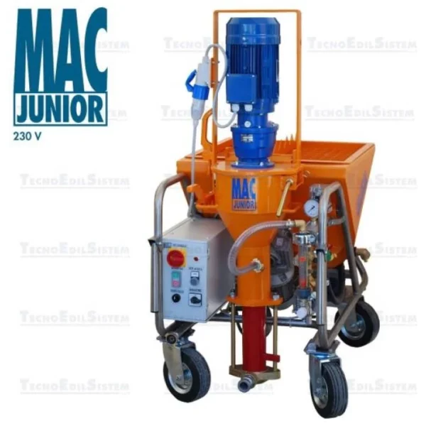 Intonacatrice mac junior 230v tecnoedilsistem