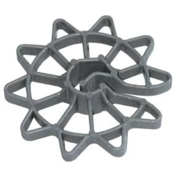 Distanziatore in pvc verticale a stella 30mm conf. 500 pz