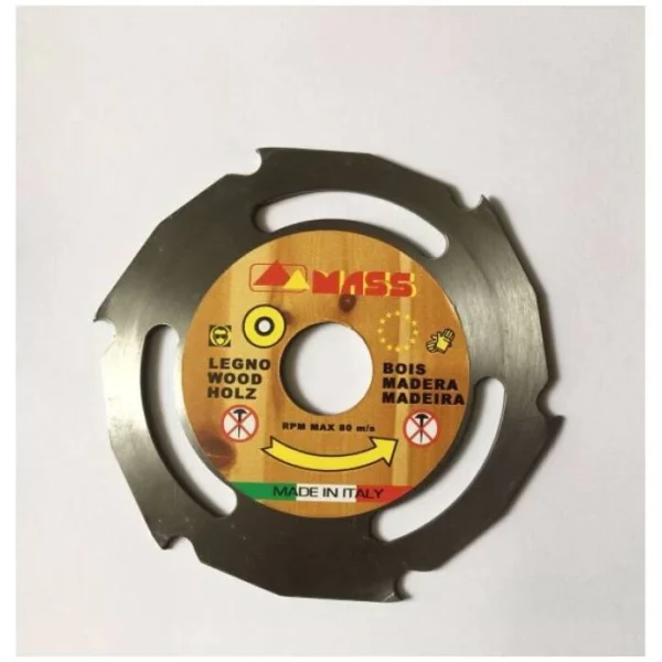 Disco al widia per legno e pvc ø 115 mm