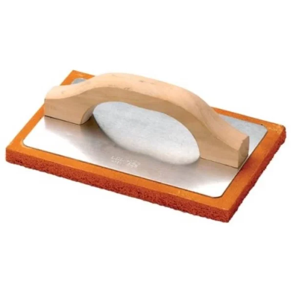 Frattone gommaspugna arancio 14×21 base alluminio