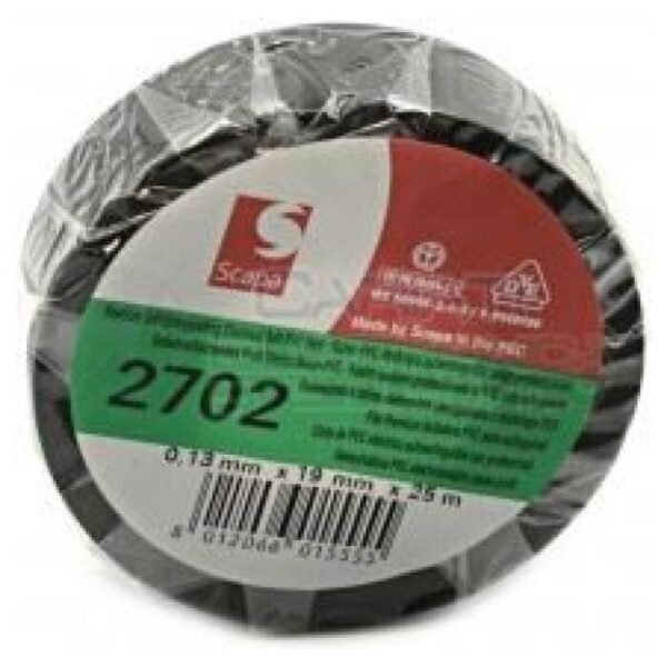 Nastro isolante nero 25×19