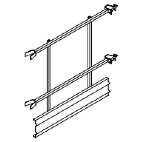 Cancelletto di testata zincato condor