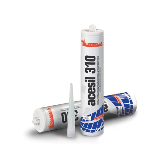 Sigillante acetico antimuffa –Acesil 310 –Technokolla
