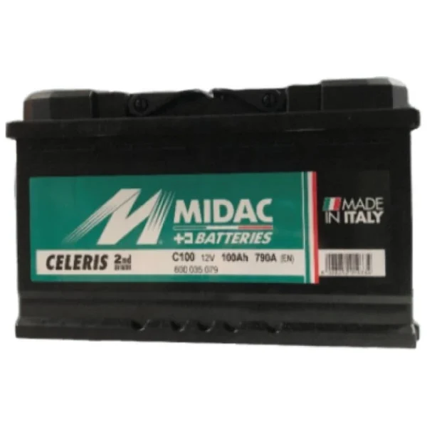 Batteria 100ah 12v per impianto semaforico