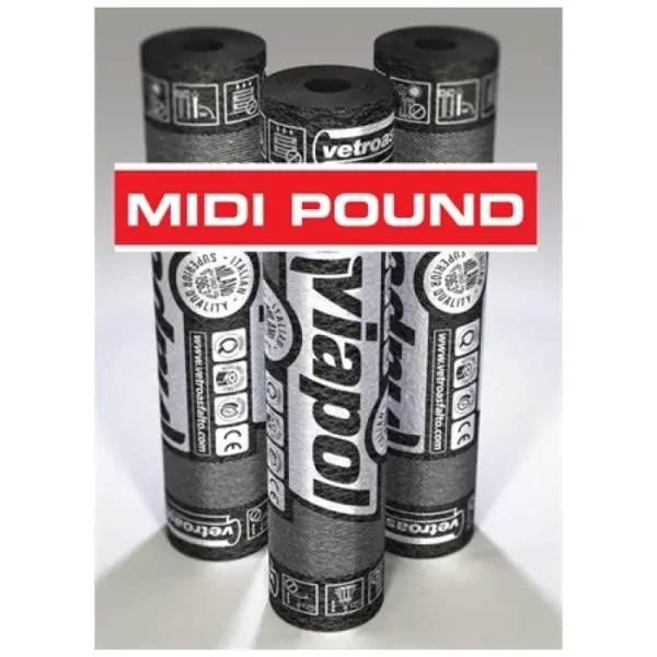 Guaina bituminosa viapol midi pound 4mm -5 gradi