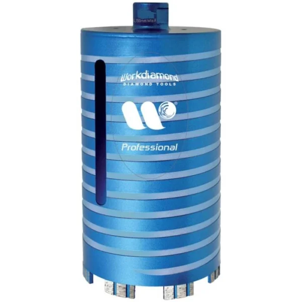 Corona diamantata ø 102 lung.150 attacco m16